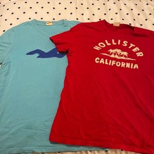 Bundle - Mens Hollister T Shirts